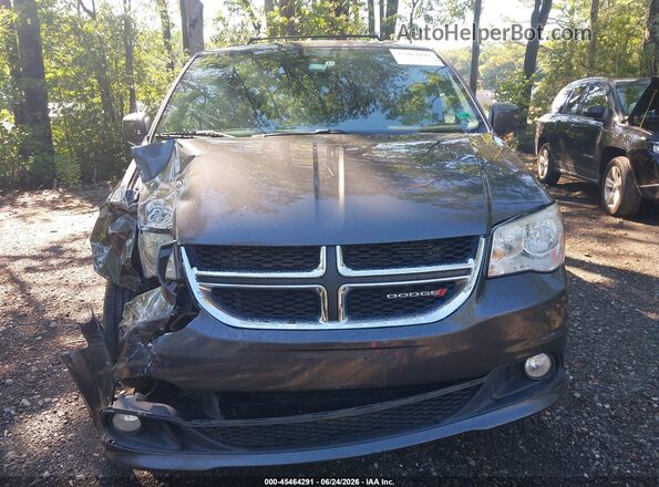2C4RDGCG6HR731546 2017 DODGE GRAND CARAVAN Gray Instrument cluster view