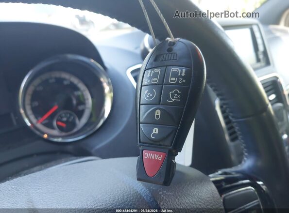 2C4RDGCG6HR731546 2017 DODGE GRAND CARAVAN Gray Dashboard view