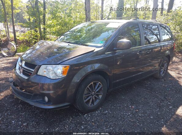 2C4RDGCG6HR731546 2017 DODGE GRAND CARAVAN Gray Front left