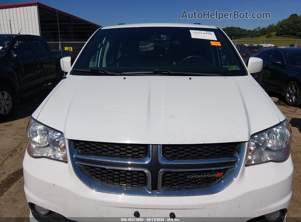 2C4RDGCG6HR825457 2017 DODGE GRAND CARAVAN White Вид щитка приладів