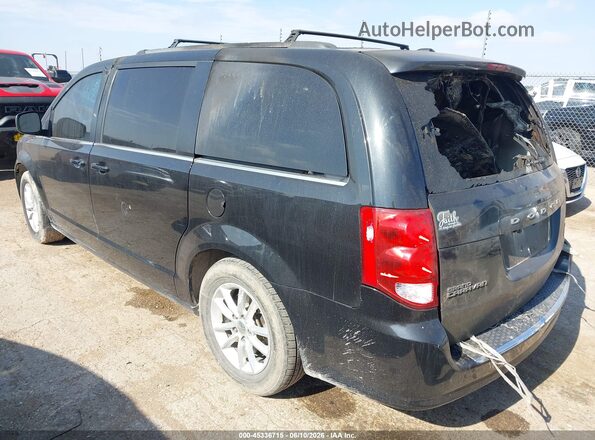 2C4RDGCG6JR239962 2018 DODGE GRAND CARAVAN Black Tył lewy