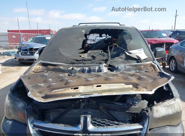 2C4RDGCG6JR239962 2018 DODGE GRAND CARAVAN Black Widok z przodu