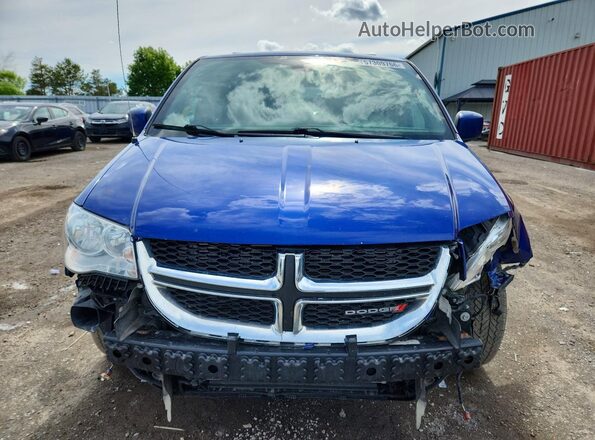 2C4RDGCG6LR180589 2020 DODGE GRAND Blue Vista frontal