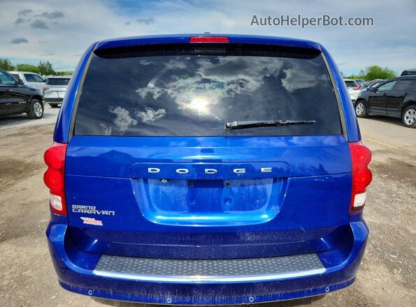 2C4RDGCG6LR180589 2020 DODGE GRAND Blue Vista trasera