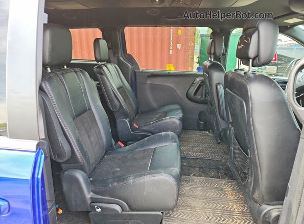 2C4RDGCG6LR180589 2020 DODGE GRAND Blue Vista interior trasera