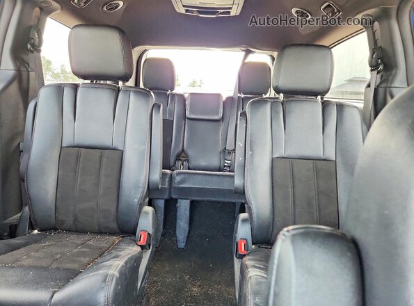 2C4RDGCG6LR180589 2020 DODGE GRAND Blue Vista de los asientos traseros