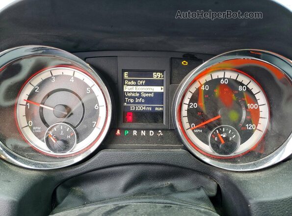 2C4RDGCG7GR311499 2016 DODGE GRAND Gray ხელსაწყოთა პანელის ხედი