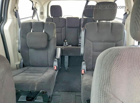 2C4RDGCG7GR311499 2016 DODGE GRAND Gray უკანა სავარძლების ხედი