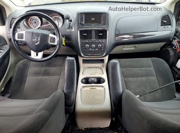 2C4RDGCG7GR311499 2016 DODGE GRAND Gray წინა პანელის ხედი