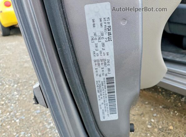 2C4RDGCG7GR311499 2016 DODGE GRAND Gray სალონის 360-გრადუსიანი ხედი