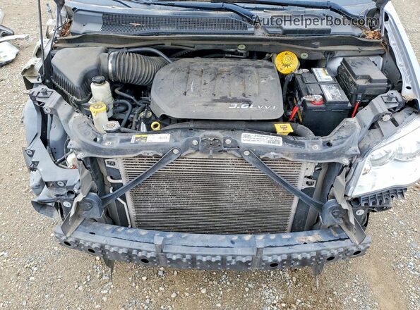 2C4RDGCG7GR311499 2016 DODGE GRAND Gray ძრავის განყოფილების ხედი