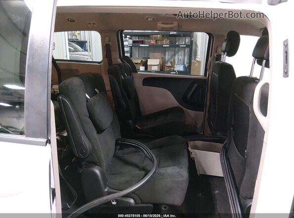 2C4RDGCG7GR317593 2016 DODGE GRAND CARAVAN White Vista de la etiqueta del VIN