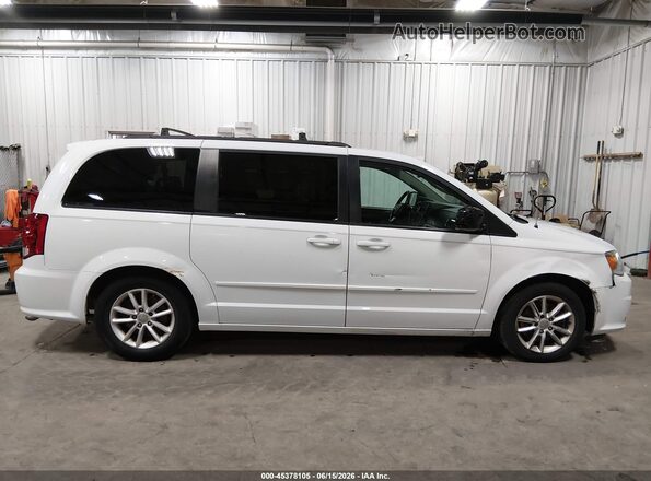 2C4RDGCG7GR317593 2016 DODGE GRAND CARAVAN White Vista interior trasera