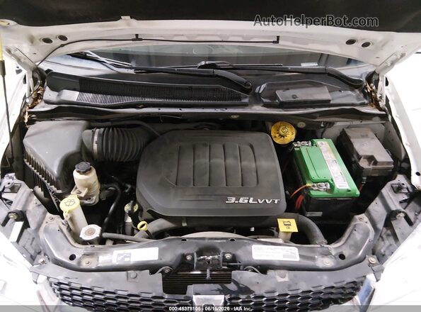 2C4RDGCG7GR317593 2016 DODGE GRAND CARAVAN White Vista trasera