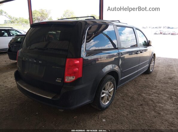 2C4RDGCG7GR336998 2016 DODGE GRAND CARAVAN Dark Blue Tył prawy