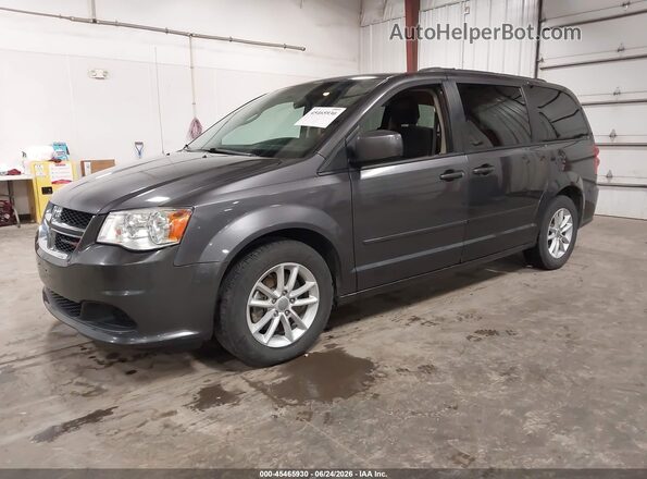2C4RDGCG7GR351727 2016 DODGE GRAND CARAVAN Gray Front left