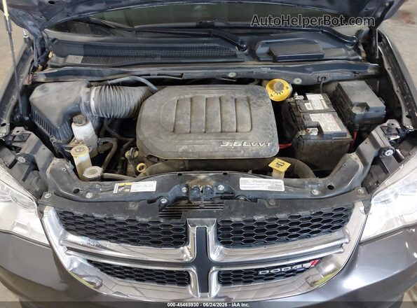 2C4RDGCG7GR351727 2016 DODGE GRAND CARAVAN Gray Rear view