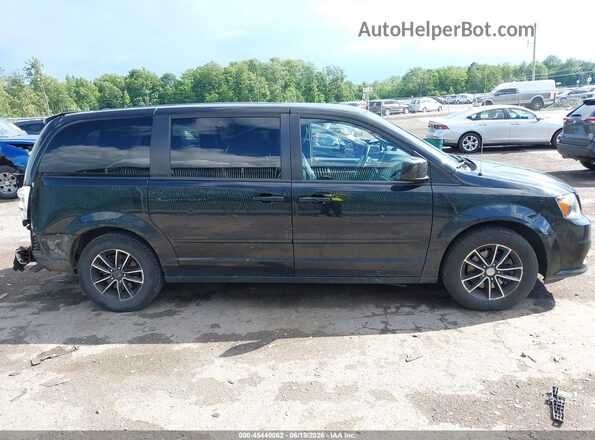 2C4RDGCG7HR574707 2017 DODGE GRAND CARAVAN Black Rear interior view