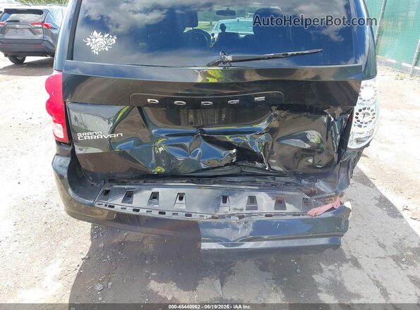 2C4RDGCG7HR574707 2017 DODGE GRAND CARAVAN Black Front view
