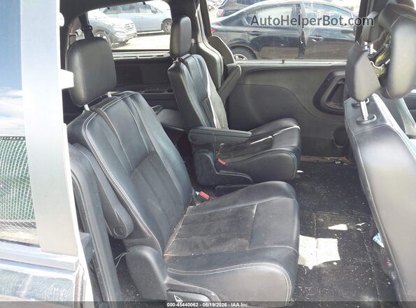 2C4RDGCG7HR574707 2017 DODGE GRAND CARAVAN Black VIN sticker view