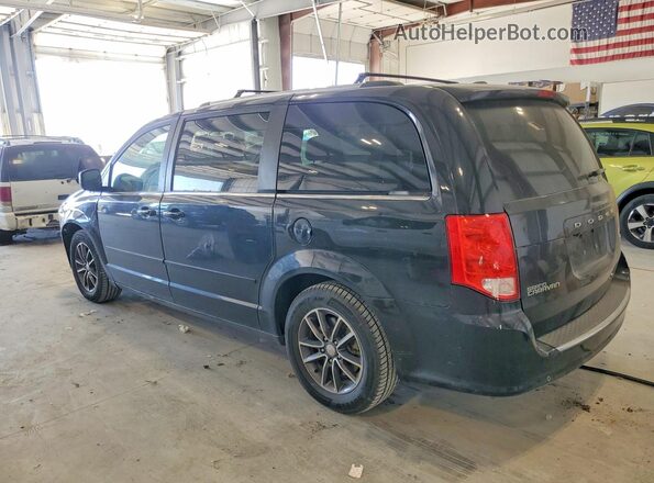 2C4RDGCG7HR713539 2017 DODGE GRAND Black Trasero izquierdo
