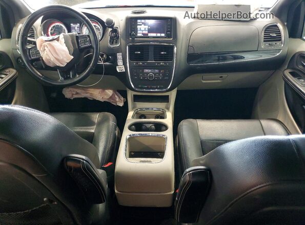 2C4RDGCG7HR713539 2017 DODGE GRAND Black Vista del salpicadero