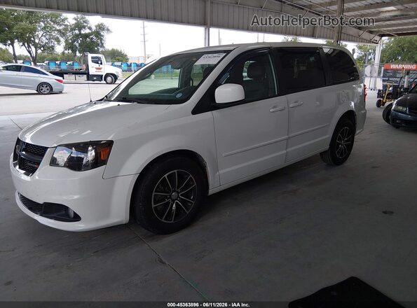 2C4RDGCG7HR781520 2017 DODGE GRAND CARAVAN White Vista tres cuartos delantera izquierda
