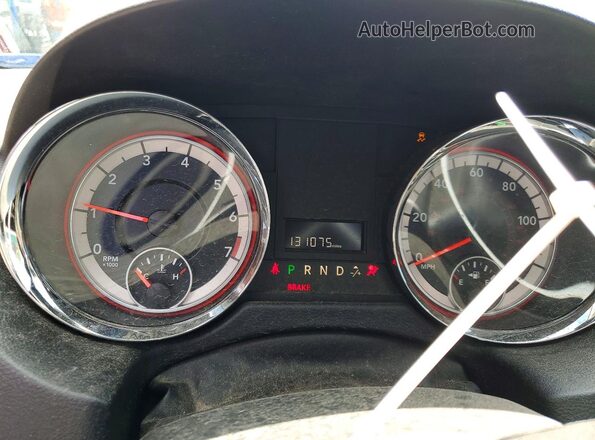 2C4RDGCG7HR806853 2017 DODGE GRAND White Widok zestawu wskaźników