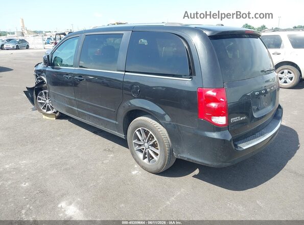 2C4RDGCG7HR847726 2017 DODGE GRAND CARAVAN Black უკანა მარცხენა