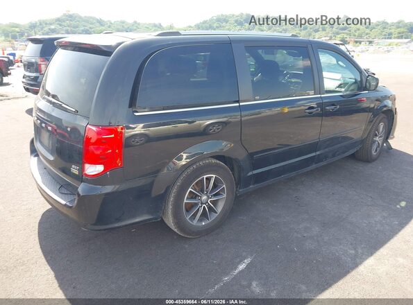 2C4RDGCG7HR847726 2017 DODGE GRAND CARAVAN Black უკანა მარჯვენა