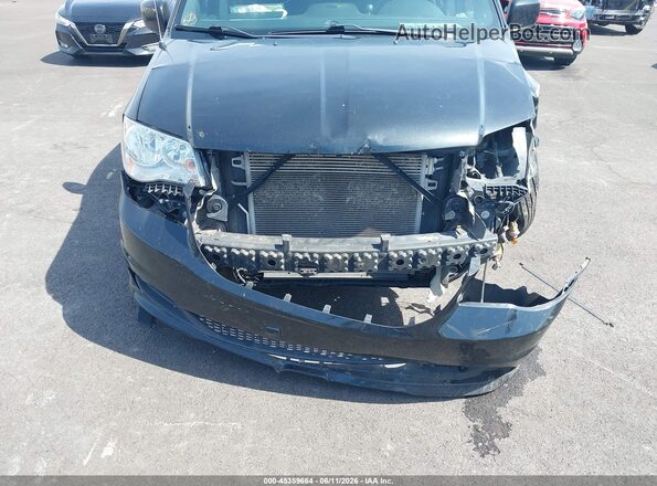 2C4RDGCG7HR847726 2017 DODGE GRAND CARAVAN Black წინა ხედი