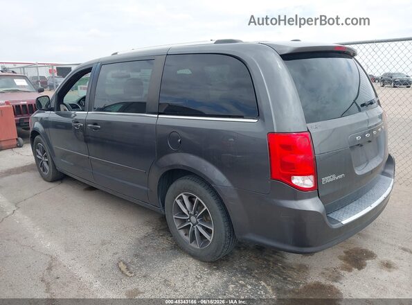 2C4RDGCG7HR862677 2017 DODGE GRAND CARAVAN Gray Rear left