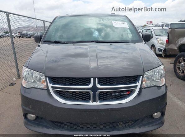 2C4RDGCG7HR862677 2017 DODGE GRAND CARAVAN Gray Instrument cluster view