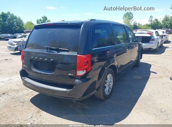 2C4RDGCG7JR184020 2018 DODGE GRAND CARAVAN Black Trasero derecho