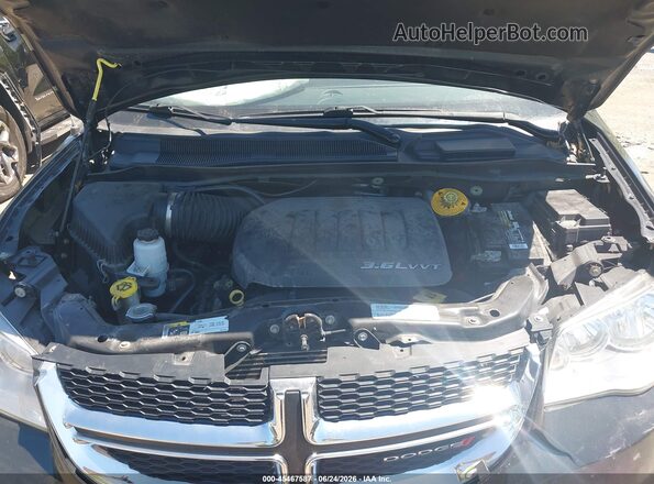 2C4RDGCG7JR184020 2018 DODGE GRAND CARAVAN Black Vista trasera