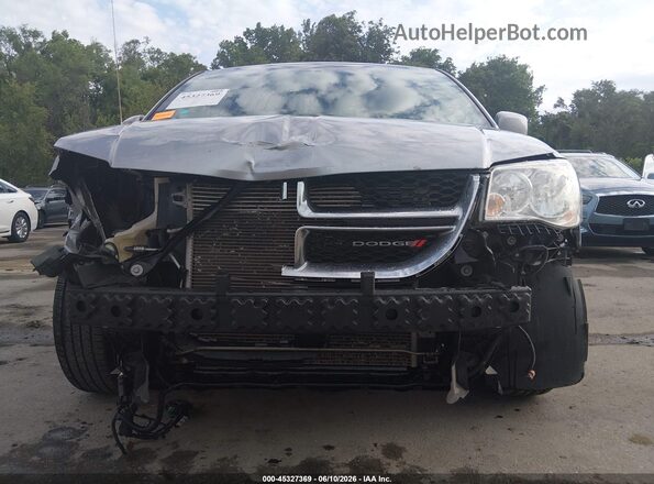 2C4RDGCG7JR223902 2018 DODGE GRAND CARAVAN Silver Դիմացի տեսք
