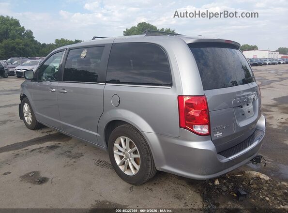 2C4RDGCG7JR223902 2018 DODGE GRAND CARAVAN Silver Հետևի ձախ