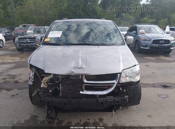 2C4RDGCG7JR223902 2018 DODGE GRAND CARAVAN Silver Սալոնի հետևի տեսք