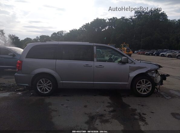 2C4RDGCG7JR223902 2018 DODGE GRAND CARAVAN Silver Սալոնի 360 աստիճան տեսք