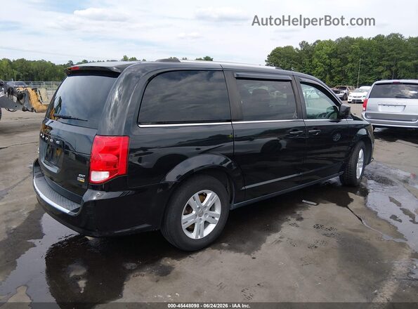 2C4RDGCG7JR248668 2018 DODGE GRAND CARAVAN Black უკანა მარჯვენა