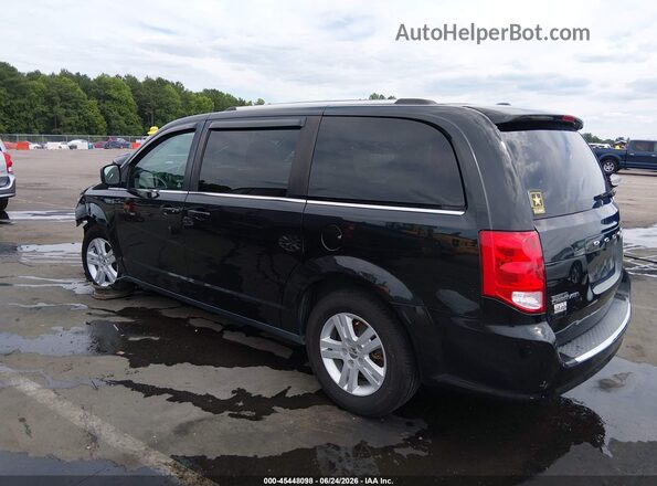 2C4RDGCG7JR248668 2018 DODGE GRAND CARAVAN Black უკანა მარცხენა