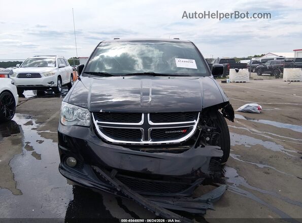2C4RDGCG7JR248668 2018 DODGE GRAND CARAVAN Black უკანა სალონის ხედი