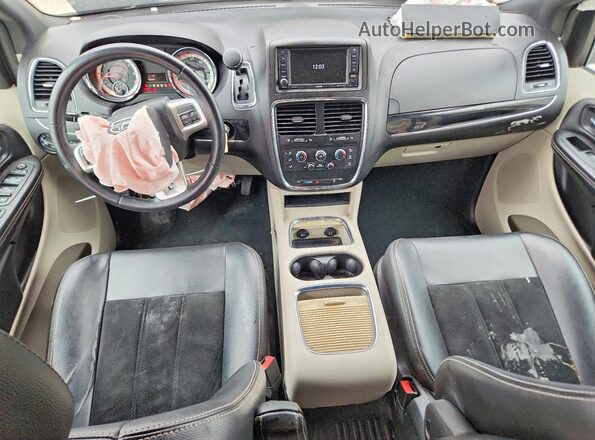 2C4RDGCG7JR326009 2018 DODGE GRAND Charcoal Вид панелі приладів