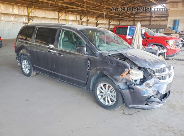 2C4RDGCG7KR713130 2019 DODGE GRAND Серый Передняя правая четверть