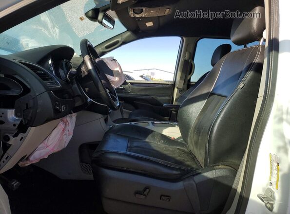 2C4RDGCG7LR170587 2020 DODGE GRAND Белый Вид салона спереди