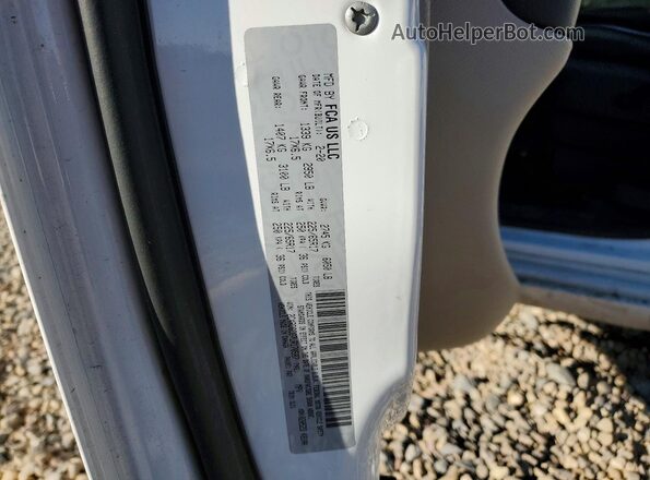 2C4RDGCG7LR170587 2020 DODGE GRAND Белый Панорамный вид салона 360°