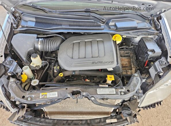 2C4RDGCG7LR173862 2020 DODGE GRAND Silver ძრავის განყოფილების ხედი