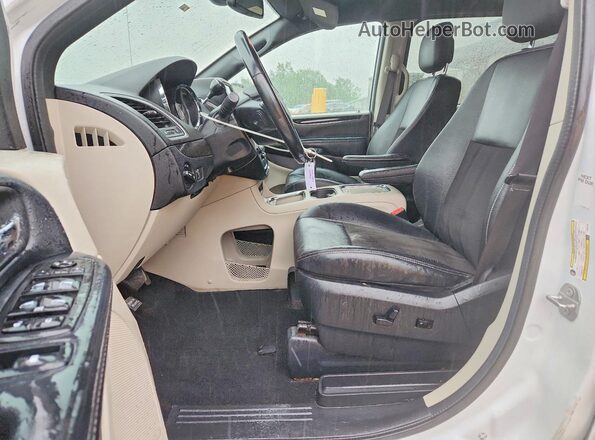 2C4RDGCG7LR253159 2020 DODGE GRAND White წინა სალონის ხედი