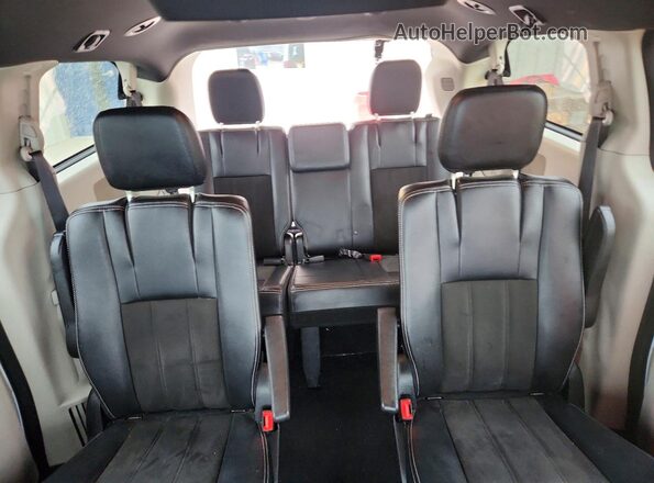 2C4RDGCG7LR253159 2020 DODGE GRAND White უკანა სავარძლების ხედი