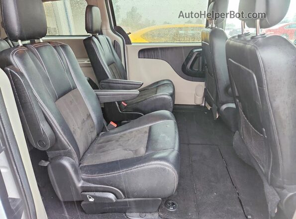 2C4RDGCG7LR253159 2020 DODGE GRAND White უკანა სალონის ხედი